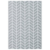 Outdoor Carpet ARAKIL Grey 160x230 cm PP 368543