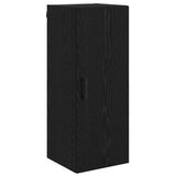 Wall Mounted Cabinet Black Oak 34.5 x 34 x 90 cm 882609
