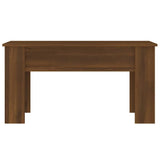 Coffee Table Brown Oak 101x49x52 cm Engineered Wood 819280
