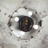 Industrial Wall Lamp Silver 45x25 cm E27 320503