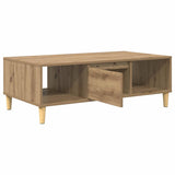 Coffee Table Artisan Oak 102 x 55 x 35 cm Engineered Wood 875120