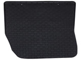 Car Mat 2 pcs Black Rubber 42029121