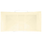 ZNTS Paper Bags 250 pcs with Handles Yellow 32x17x44 cm 4101790