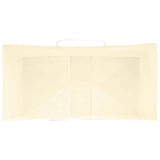 ZNTS Paper Bags 250 pcs with Handles Yellow 32x17x44 cm 4101790