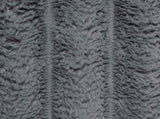 Throw Blanket Dark Grey 270 x 240 cm Fleece 42016832