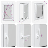 Tilt & Turn Basement Window RISOR 60 x 100 cm 42047194
