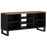 TV Cabinet 100x33x46 cm Solid Wood Mango&Engineered Wood 351969