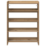 ZNTS Shoe Rack Artisan Oak 60x25x81 cm Engineered Wood 859886