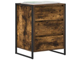 Sideboard Smoke Oak 42 x 36 x 75.5 cm Engineered Wood 886548