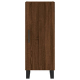 Sideboard Brown Oak 34.5x34x90 cm Engineered Wood 828571