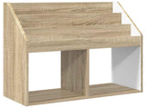 Kids Bookshelf Sonoma Oak 72.5 x 29.5 x 69 cm Engineered Wood 892381