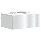 Wall-Mounted Bedside Cabinet 2 pcs White 49 x 34.5 x 20 cm 898446