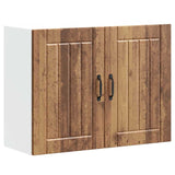 ZNTS Kitchen Wall Cabinet Lucca Old Wood Engineered Wood 853835