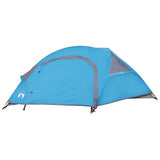 Camping Tent Dome 1-Person Blue Waterproof 94560