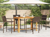 Garden Bar Set Brown 3295288