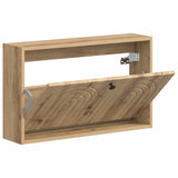 Wall-Mounted Shoe Cabinet ALKMAAR 71 x 17 x 43 cm Artisan Oak 896194