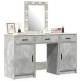 Dressing Table with Door Grey 50 x 41 x 135 cm Engineered Wood 3334257