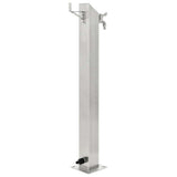 45453 Garden Water Column Stainless Steel Square 95 cm