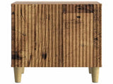 Bedside Cabinet Old Wood 43 x 34.5 x 50 cm Engineered Wood 894581