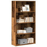 Bookcase Old Wood 80x30x152 cm Engineered Wood 857947