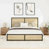 Bedside Cabinet with Drawer 2 pcs Artisan Oak 50 x 39 x 41 cm 863075