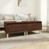 Side Tables 2 pcs Brown Oak 50x46x35 cm Engineered Wood 819515