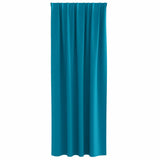 Blackout Curtains Turquoise Polyester 4107531