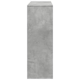 Book Cabinet/Room Divider Concrete Grey 100x33x94.5 cm 854439