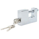 Padlock 12 pcs Silver Steel 42020740