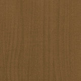 Garden Planters 2 pcs Honey Brown 40x40x70 cm Solid Pinewood 810796