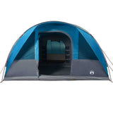 Family Tent Tunnel 7-Person Blue Waterproof 94626