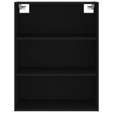 Highboard Black 69.5x34x180 cm Engineered Wood 3189334
