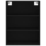 Highboard Black 69.5x34x180 cm Engineered Wood 3189510