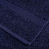 12 Piece Premium Towel Set SOLUND Navy Blue 600 gsm 137575
