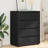 Storage Cabinets Black 80 x 48 x 105 cm Engineered Wood 3406226
