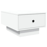 Coffee Table White 60x45x31 cm Engineered Wood 848080