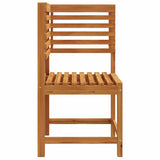 Garden Chair Brown 50 x 50 x 91cm Solid Acacia wood 4107157
