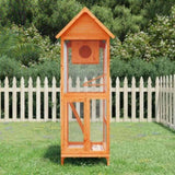 Bird House Brown 60x58.5x160 cm Solid Wood Pine 172255