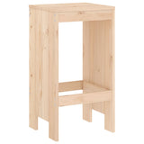 Bar Stools 2 pcs 40x36x75 cm Solid Wood Pine 825345