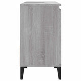 Bathroom Cabinet Grey Sonoma 65x33x60 cm Engineered Wood 819834