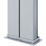 Retractable Side Awning Blue 220x1200 cm 318088