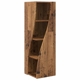 Corner Cabinet Old Wood 32x32x102cm Engineered Wood 889863