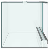 Terrarium with Storage Transparent 60 x 40 x 40 cm Glass 42020391