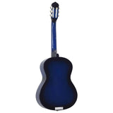12 Piece Classical Guitar Beginner Set Blue 4/4 39 70109