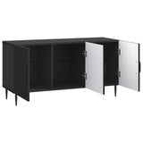 TV Cabinet Black 99 x 34.5 x 50 cm Engineered Wood 894946