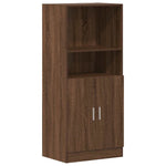 ZNTS 3 Piece Kitchen Cabinet Set Brown Oak Engineered Wood 3324157