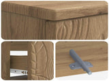 Bathroom Sink Cabinet DELFT Artisan Oak 82 x 41x 59 cm 897024