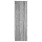 Bathroom Cabinet Grey Sonoma 30x30x95 cm Engineered Wood 815553