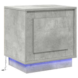 Bedside Cabinet 2 pcs Concrete Grey 44 x 34.5 x 45 cm 869569