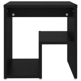 806331 Bed Cabinets 2 pcs Black 40x30x40 cm Engineered Wood